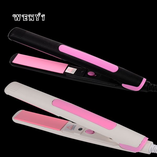 

2019 new hair straightener iron ceramic straightening corrugate curling iron styling tools hair curler, Black