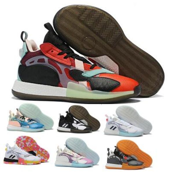 

zone nmd basketball shoes sneakers mens man dame 4 lillard 4s city 2020 new arrival kaizam red chaussures designer trainers runner shoes