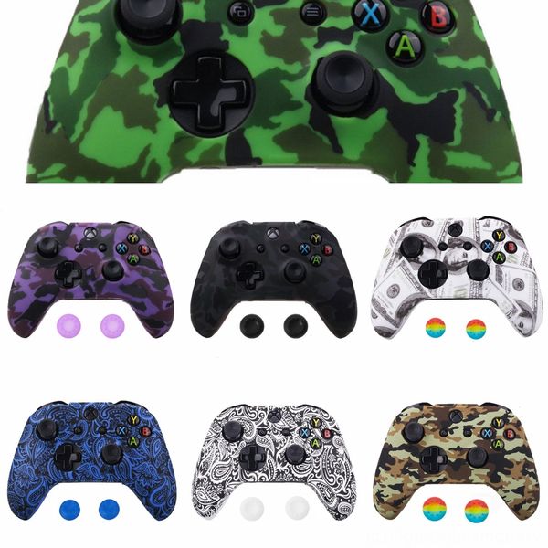 

rlrxd surreal x узорной планшайбы передняя корпус shell дело замена частей для xbox one lava один контроллер s (модель 1708