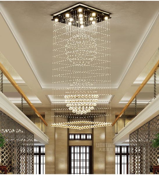 

modern k5 clear crystal ceiling light living room dinning room corridor pendant lamp chandelier light indoor lighting led ceiling light