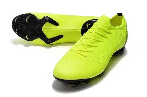 

2019 men mercurial vapors fury vii xii fg low help superfly vi 6 360 mens yellow soccer football shoes