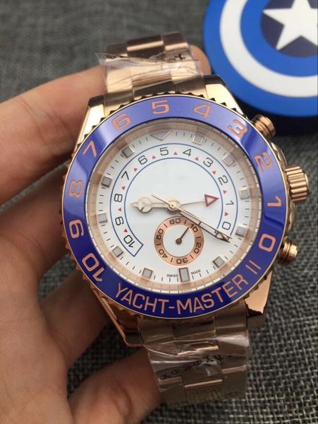 

luxury ceramic bezel mens 2813 mens watch mechanical automatic movement watch 44mm stainless steel sports self-wind watches, Slivery;brown