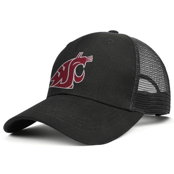 

fashion washington state cougars football mesh baseball cap fitted original trucke hats marble print core smoke gold logo old usa, Blue;gray