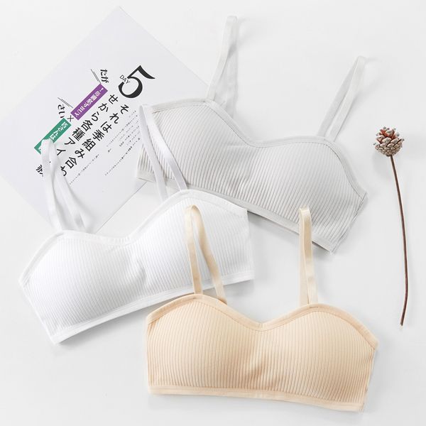 

roseheart black skin gray women fashion bralette wireless padded bras maiden bra underwear cup a b c female, Red;black