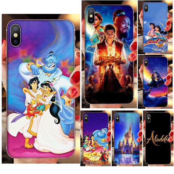 

пользовательские soft tpu сотовый чехол для huawei p7 p8 p9 p10 p20 p30 lite mini plus pro y9 prime p смарт z 2018 2019 мультфильм аладдин