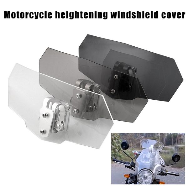 

acrylic windshield extension wind deflector motorcycle replacement accessories motorbike part xr657