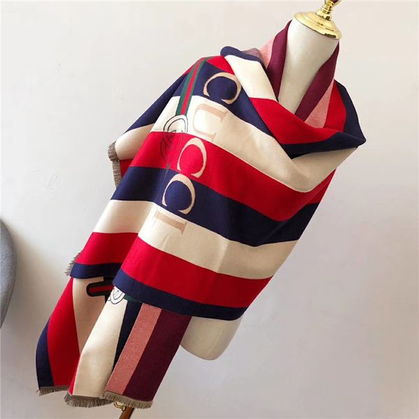 

Winter ca hmere carf de igner wool carve men 039 and women 039 fa hion double ided printed warm blanket carf ca hmere carf, Black;white