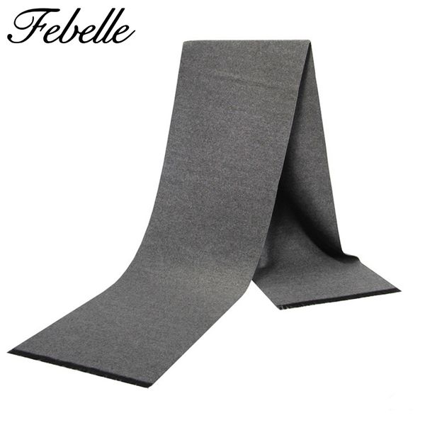 

febelle cashmere winter men scarf fall plaid scarves women, Blue;gray