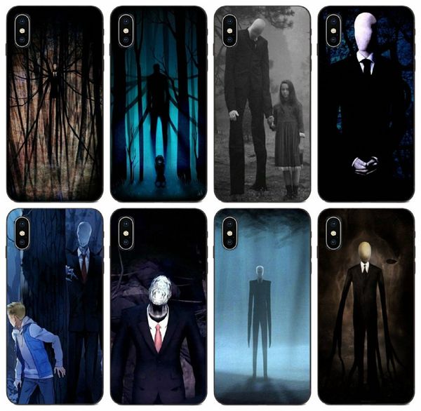 

tongtrade] slender man case for iphone 11 pro x xs max xr 8s 7s 6s plus samsung a80 a8s a9 huawei p30 gr3 gr5 xiaomi 8 9 pro fashion case