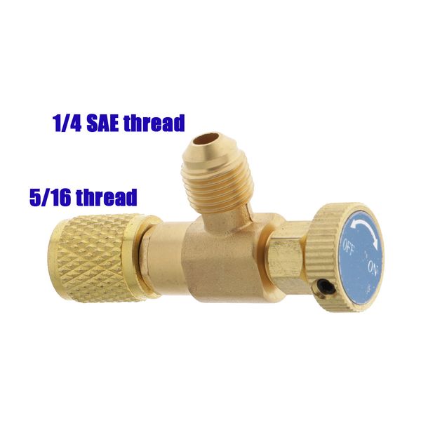 

r410 to r22 refrigeration ball valve adapter safety valve