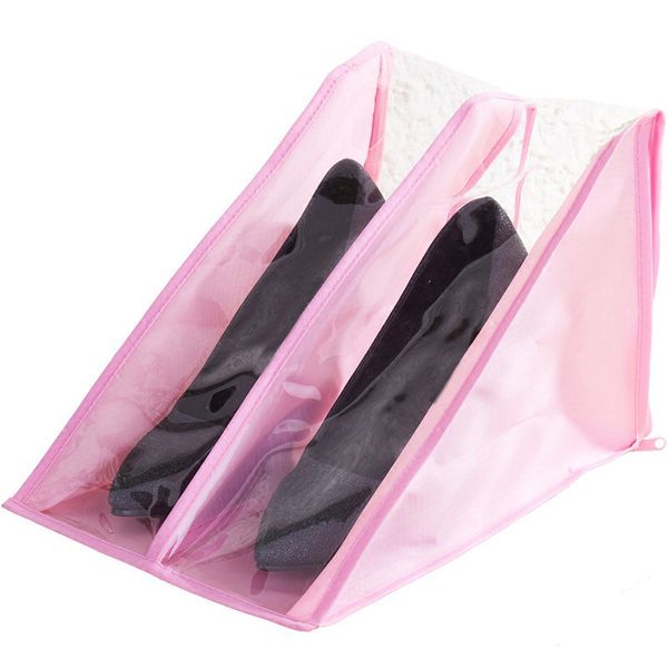 

portable travel shoe bags waterproof organizer space saving storager for high heels c66