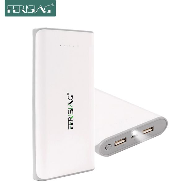 

(100% capacity) ferising 20000mah power bank external 18650 lithium pack battery pover bank powerbank fast charger