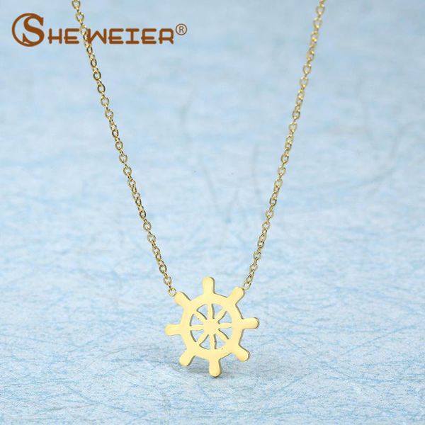 

chains she weire stainless steel necklaces & pendants women neckless chain necklace collares fashion jewelry choker, Silver