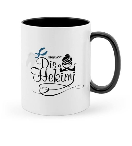 

personalized professional dentist black mug cup-2 other dinnerware