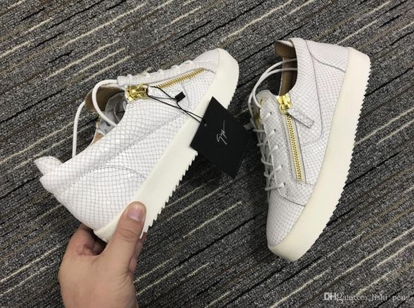 

Giuseppe Zanotti 2019 моды пара повседневная обувь квартиры для мужчин и женщин A22