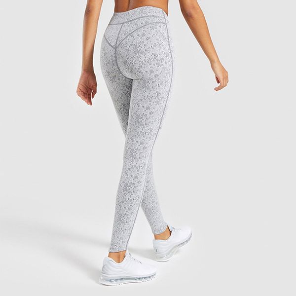 

digital printing stitching bulifting yoga pants slim breathable fashion sport fitness yoga leggings for women, White;red