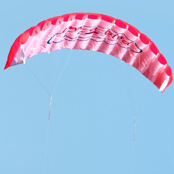 

1.4m dual line kitesurfing stunt parachute soft parafoil surfing kite sport kite huge large outdoor activity beach flying kite