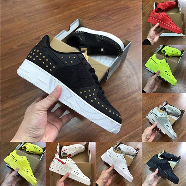

Size 13 Dunk 1 Men Casual Shoes One Forced KPU Green Yellow Triple Black Stars Cool Grey Mens Trainers Designer Sneakers 40-47 Flats