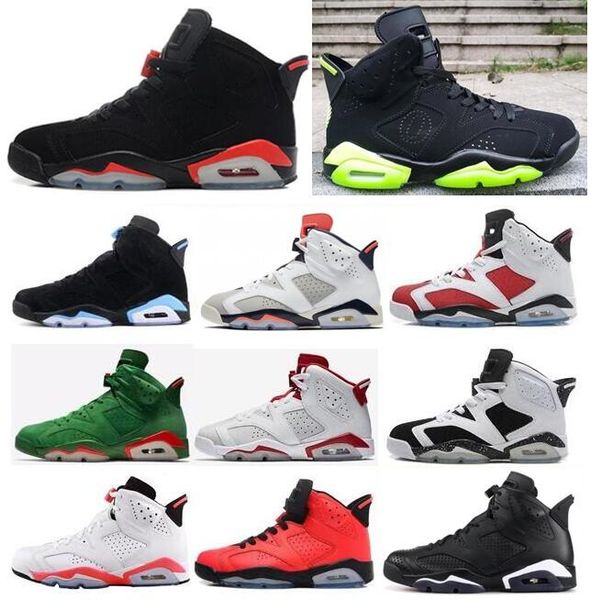 

6 6s bred black infrared hare dmp oregon ducks pe tinker men basketball shoes alternate black cat sneakers with box