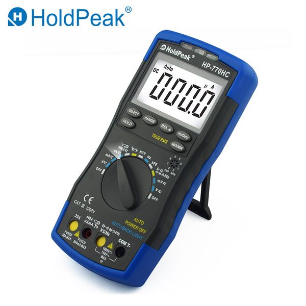 

holdpeak hp-770hc true rms autoranging probe digital multimeter with ncv