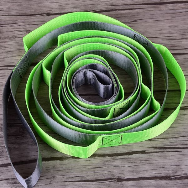 

12-hole section with yoga stretch belt extension yoga belt posture pull up word horse-drawn tendon split rope training