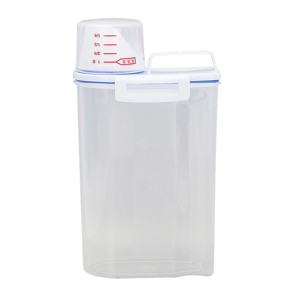 

2kg storage container dry dispenser box 180ml cup