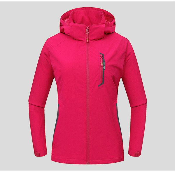 

women's mountain snow waterproof ski jacket detachable hood windproof fleece parka rain jackt winter coat, Black;brown