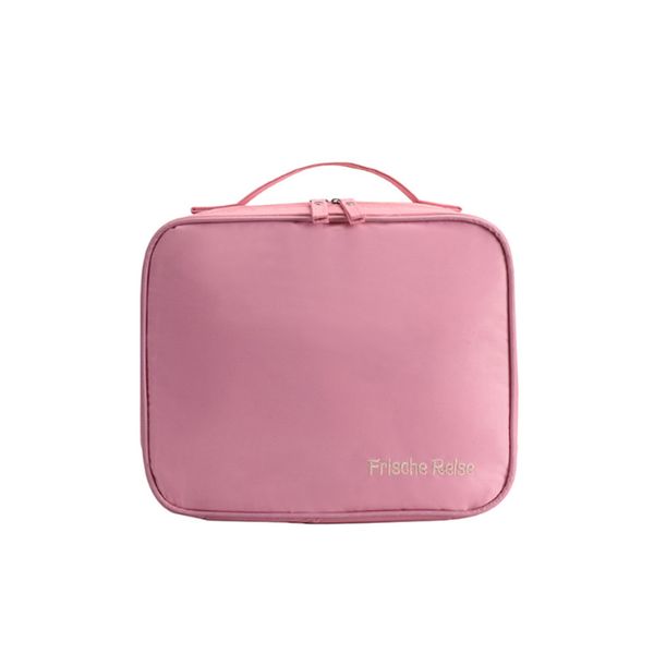 

cosmetic case lazy business organizer travel brush pouch square shape pvc dustproof drawstring outdoor makeup bag toiletry