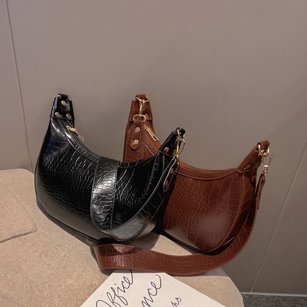 

messenger bag female fashion quality pu leather crossbody bags for women crocodile pattern handbag cross body bag travel purses