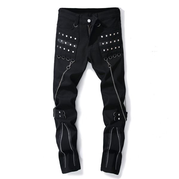 

pyjtrl young men black pants, Blue