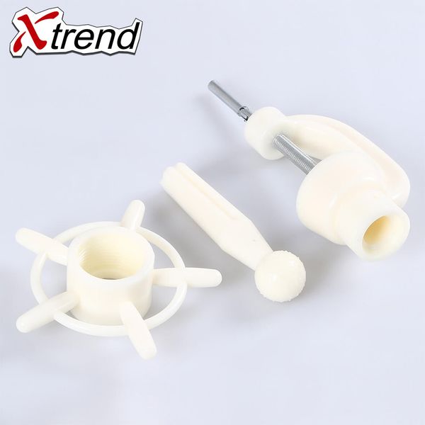 

xtrend 1set white adjustable mannequin holder wigs stand for mannequin head hair training tool