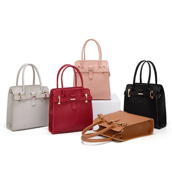 

классический кожа pu женщин сумка твердая личи crossbody сумка открытый tote