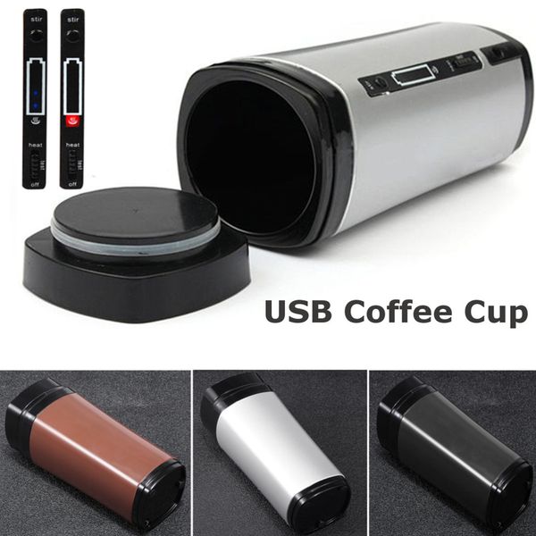 

перезаряжаемый отопление usb powered кофейная чашка самообслуживания автоматический перемешивание перемешивание кружка изоляция грелка кофе