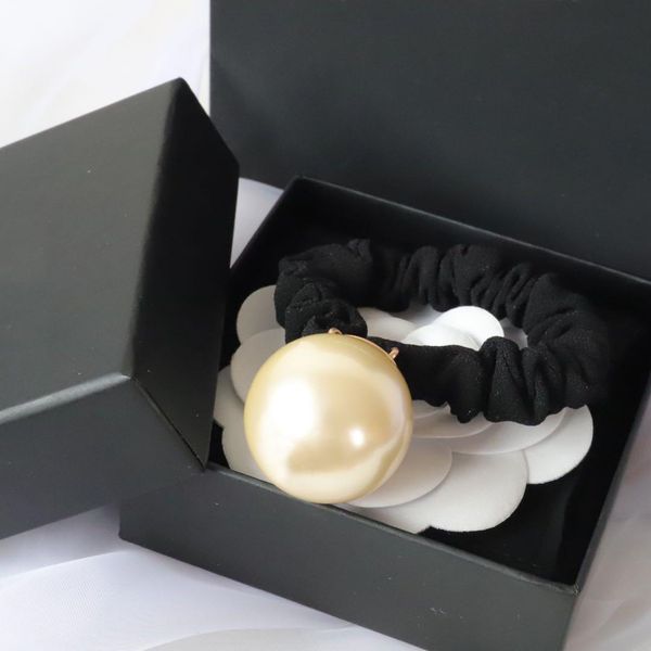 

fashion brand have stamps high version designer headbands pearl hair accessories scrunchies for women party wedding luxury jewelry for bride