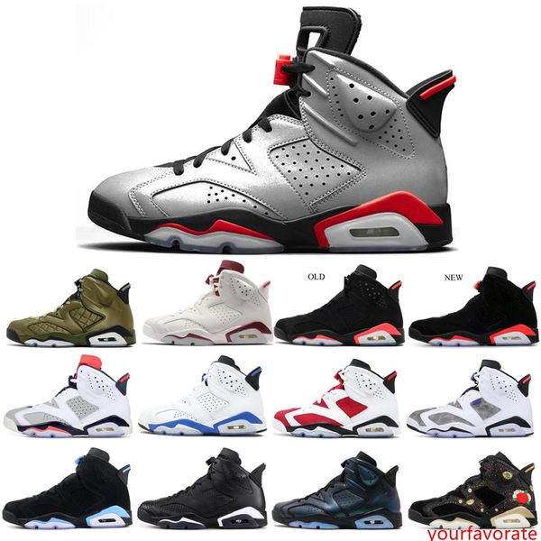 

men all star black cat carmine cny 6 6s basketball shoes mens maroon new bred old black infrared designer trainers sneakers us 7-13