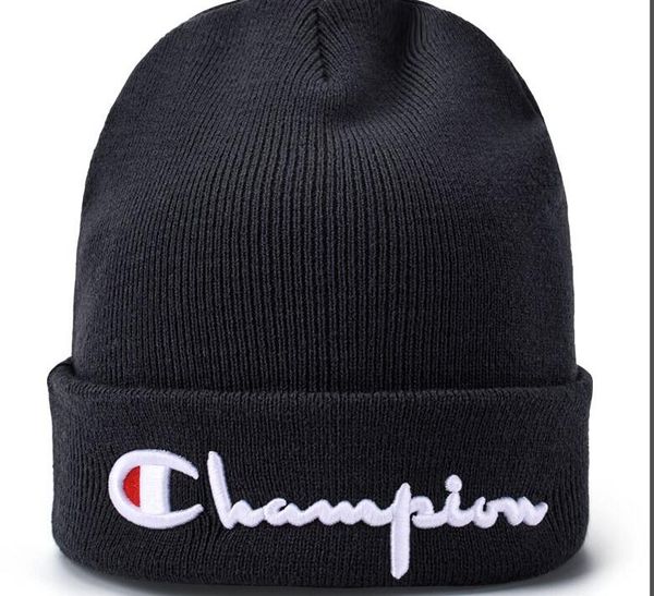 

real leather classic monogram logo beanies men hat casual wool knitted sports cap ski gorros women skull cap bonnets2020, Blue;gray