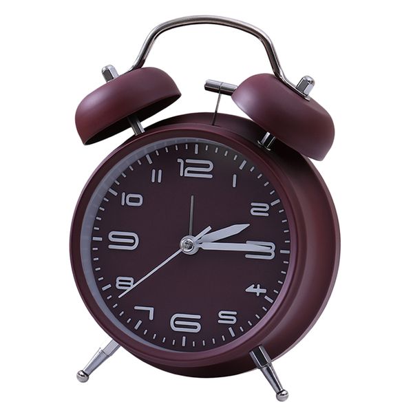 

creative metal alarm clock wind up mechanical alarm bell