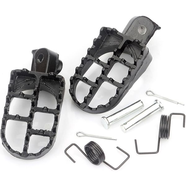 

high strength firm foot rests solid structure dirt bike aluminium foot pegs pedals motorcycle replacement parts for pw80