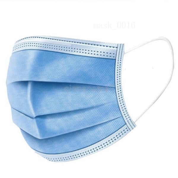 

shipping face dhl masks disposable with 50pcs elastic ear loop 3 ply breathable and comfortable for blocking dust air pollution pack 9fp1