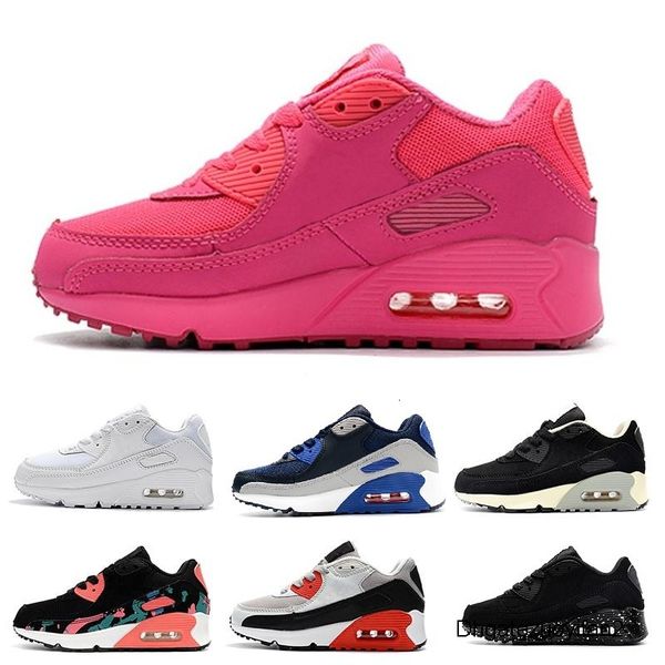 

2020 latest kids shoes baby toddler 90s classic children boy and gril sport cushion massage shool enfant footwear max size 35, Black