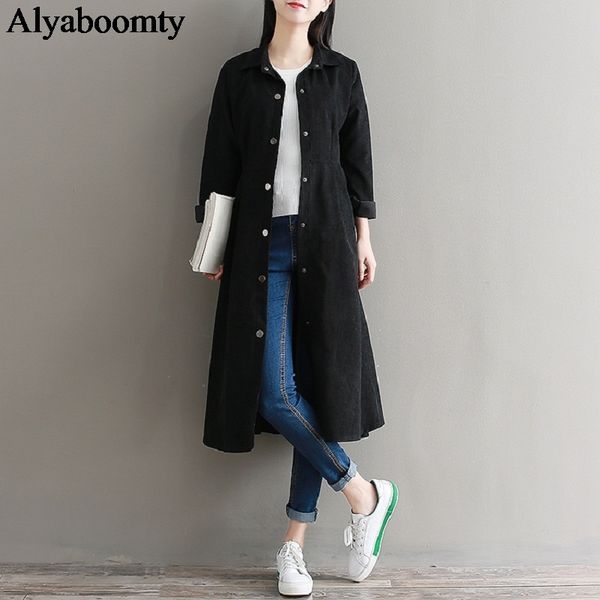 

мори девушка осень зима женщины черное платье turn down воротник solid вельвет vestidos de феста полный рукав элегантный a-line платье 2xl, Black;gray