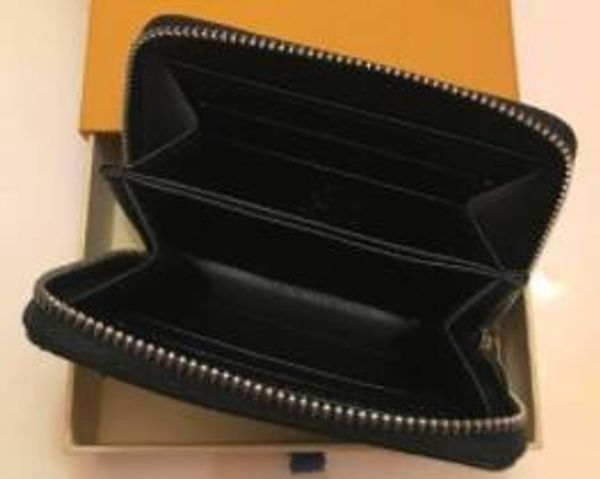 

2020 m42616 luxury designer zippy short wallet women's zipper brown wallet mono gram canvers leather check plaid wallet ing, Red;black