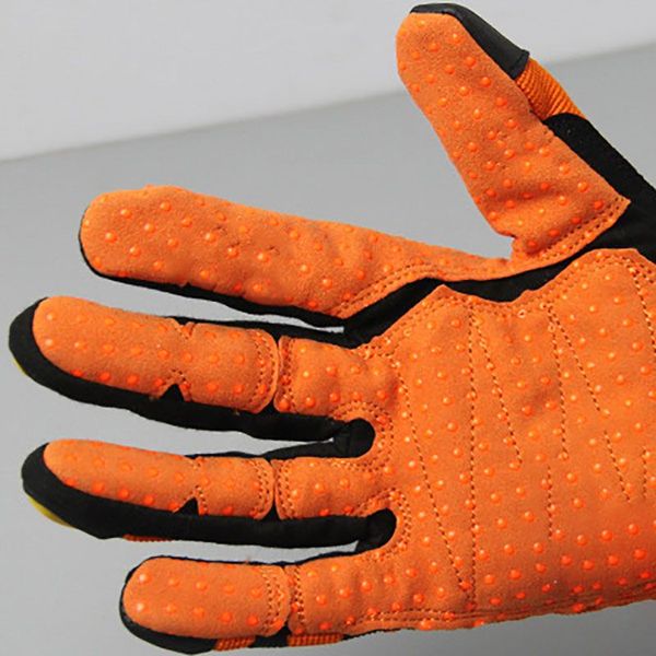 

outdoor rescue mechanical gloves anti-collision wear-resistant non-slip oil proof shockproof hand protection safety gloves *, Blue;gray