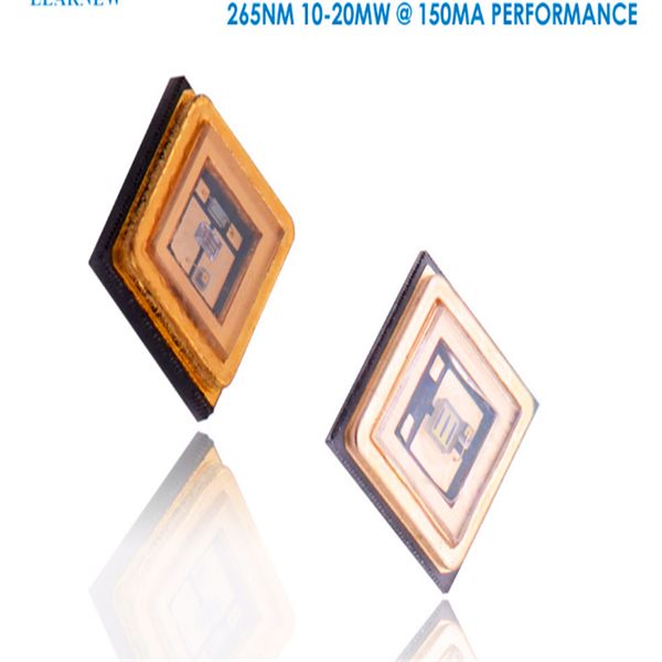 

uvc light source long life 3535 package 265nm 275nm 285nm sterilize disinfect 10-15mw 1w uvc smd led diode for air and water sterilization