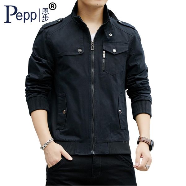 

pepp pepp foreign trade jacket men's outerwear korean-style casual men's jacket cross border men wear, Black;brown