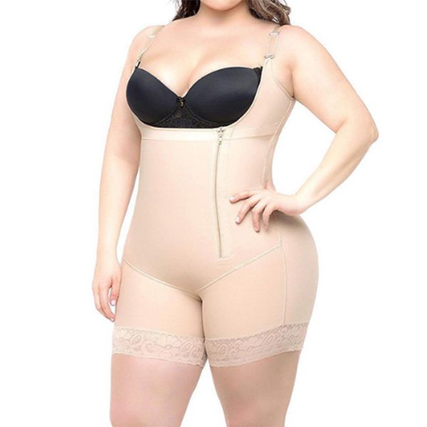 

женщины профилировщика тела пластика управления талии cincher bodysuit тоньше shapewears, Black;white
