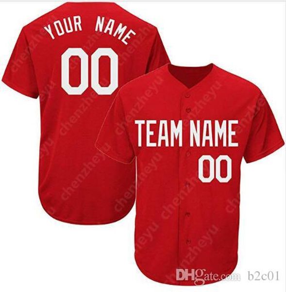 

пользовательский new men бейсбол джерси простая аккуратная трикотажный пуловер кнопка дешевого red 30305, Blue;black