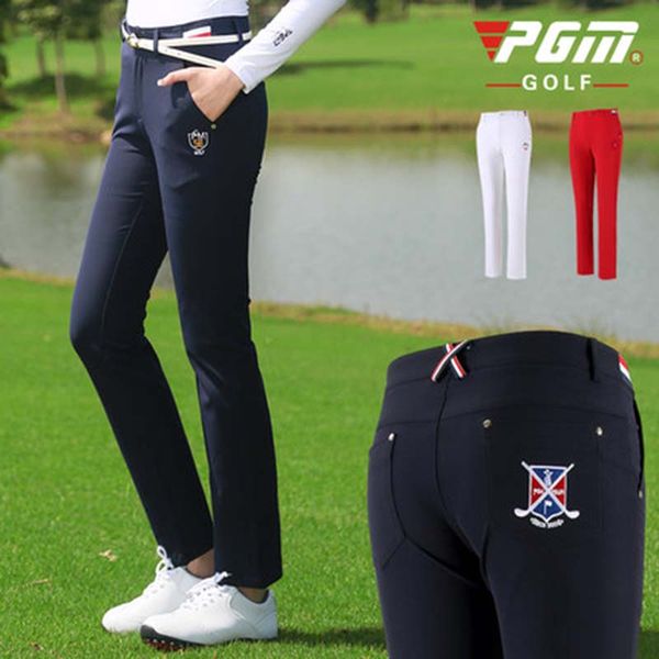 

2018 new pgm ultra-thin size xs-xl women golf pants breathable soft slim trousers golf/tennis pant sportswear, Gary;green