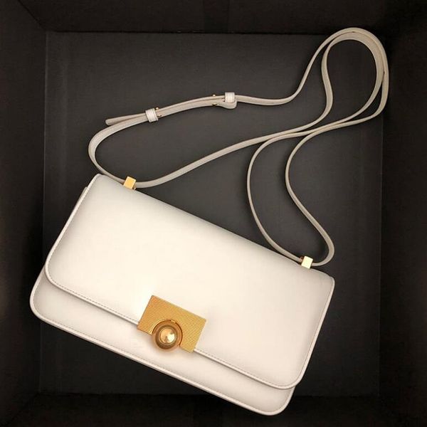 

fashion designer women's bag genuine leather box bean curd bag single shoulder messenger carrying small square bag