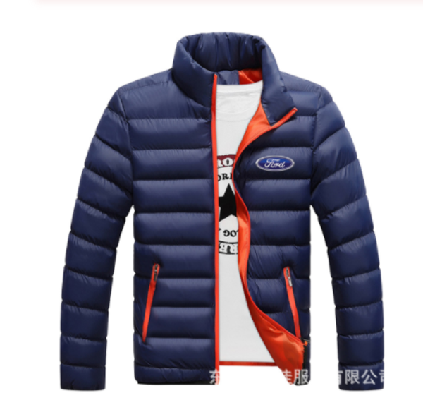 

2019 new thickening winter jackets parka men autumn winter warm outwear brand slim male overcoat casual printed jackets